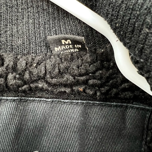 Levi’s two horse brand black jean jacket size M shacket - Picture 10 of 10